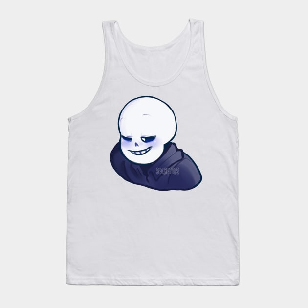 Undertale Sans Tank Top by secrettps